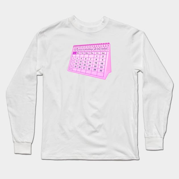 back to december (taylor's version) Long Sleeve T-Shirt by sadieillust